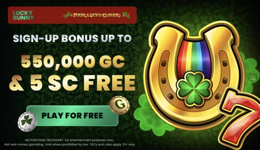 Lucky Bunny promo code bonus