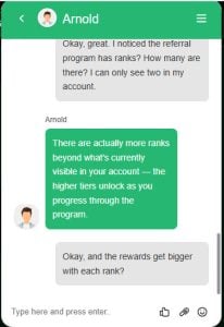 LuckyBunny Live Chat Customer Support