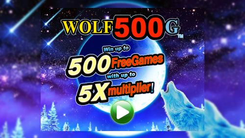 Wolf 500g Aruze Gaming slot