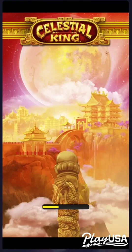 Celestial King slot loading screen