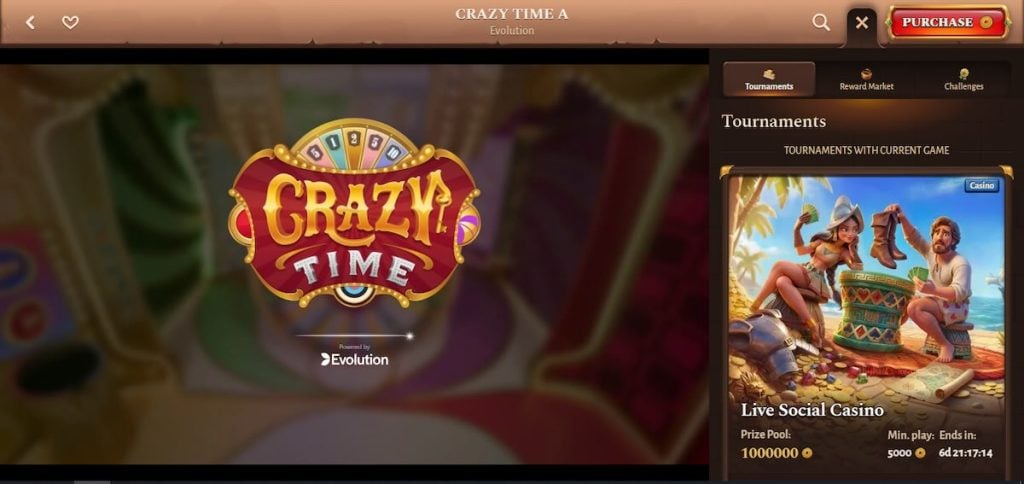 Dorados Crazy Time game