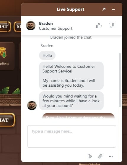 Dorados customer support