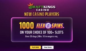 DraftKings flex spin welcome bonus
