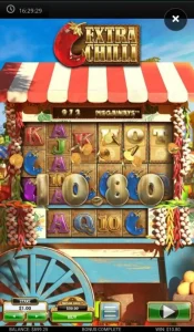 Extra Chilli Megaways Slot Win