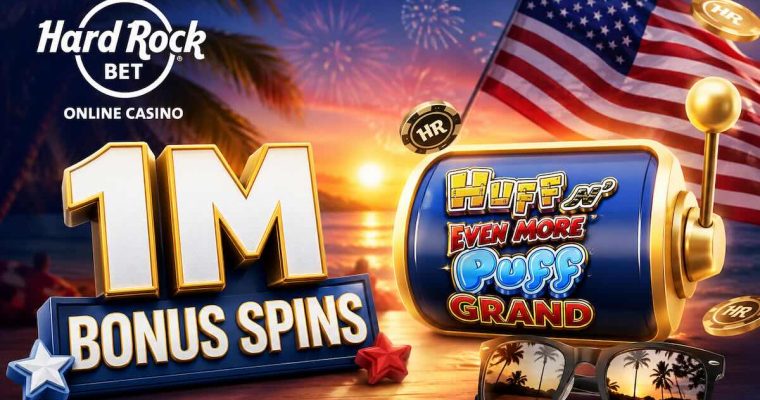 Bonus spins promotion at Hard Rock Bet may 2026