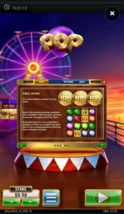 Pop Slot Paytable