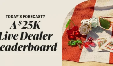 BetMGM live dealer Leaderboard Promo