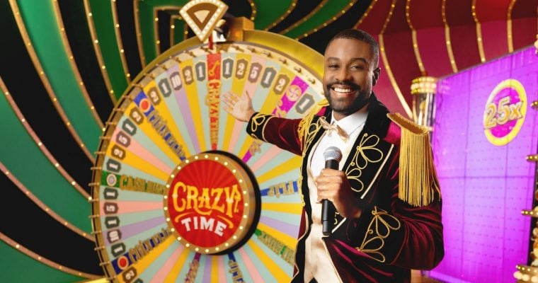 Live Dealer Crazy Time at Caesars Palace