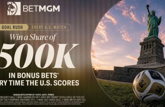 BetMGM Launches $500K-Per-Goal USMNT Promotion Ahead of 2026 World Cup