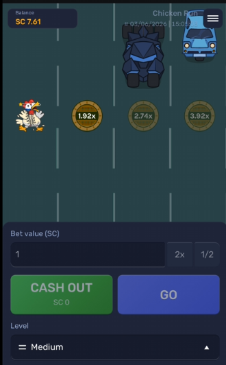 Betr Social Casino Chicken Run