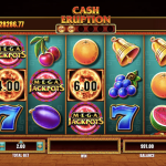 Fruits, Bells and Mega Jackpots Symbols Featured in Cash Eruption Online Slot Game