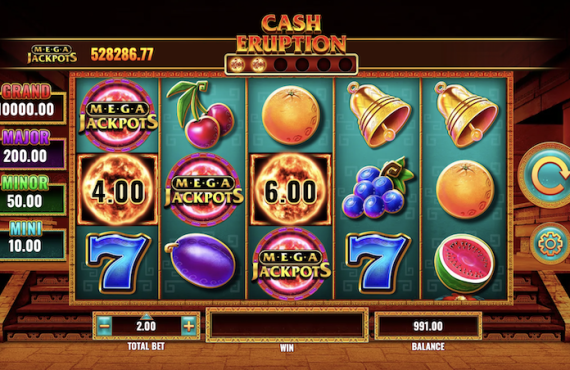 Cash Eruption Slots Make First-Ever Casino Floor Debut in Atlantic City