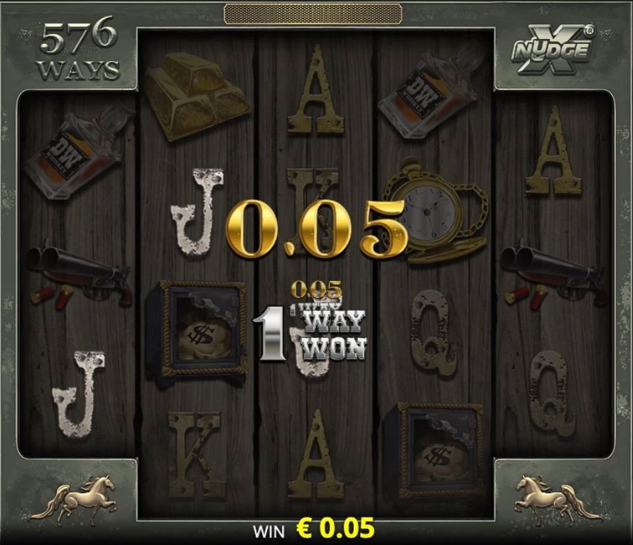 Deadwood slot small win