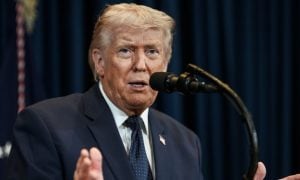 President Trump says he supports the CFTC in its ongoing dispute with states over prediction market regulation.