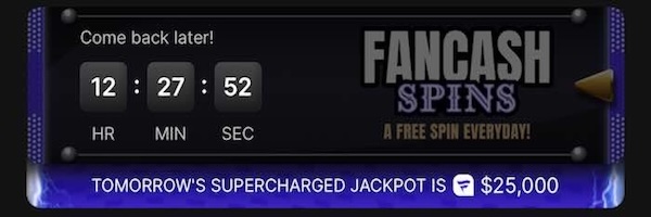 User perks collected.  icon