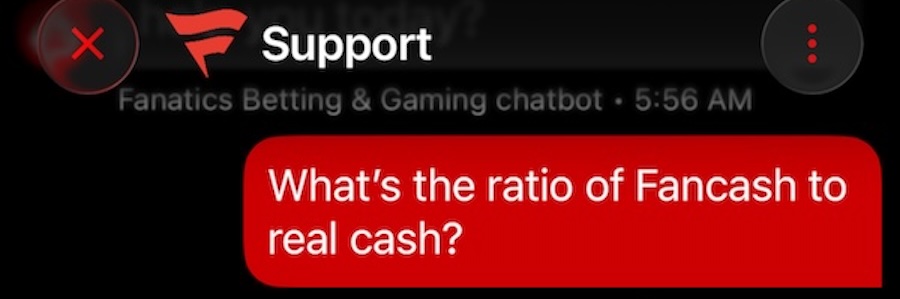 Live chat contacted. icon