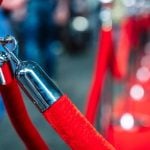 Red Velvet Rope Surrounds a Red Carpet