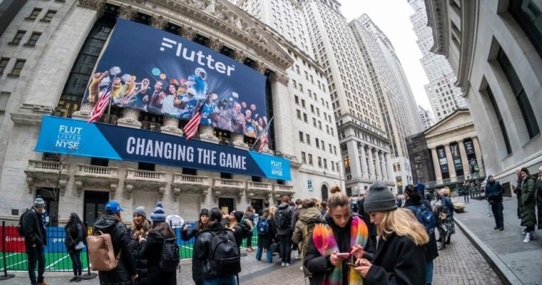 Flutter is expected to end its listing on the London Stock Market.