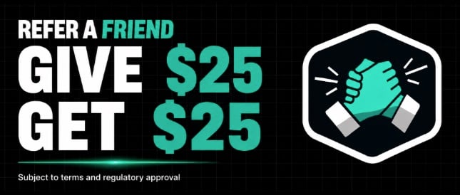 ProphetX refer-a-friend bonus for $25