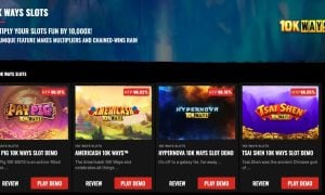 ReelPlay slots with 10K Ways mechanic