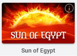 Sun of Egypt at Pulsz Bingo