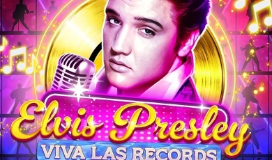 Elvis Presley: Viva Las Records logo