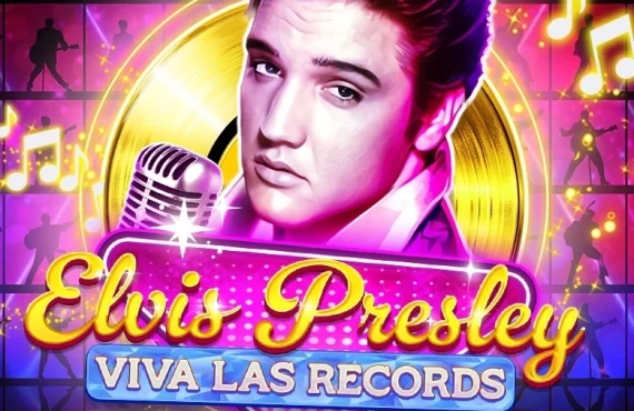 Elvis Presley: Viva Las Records logo