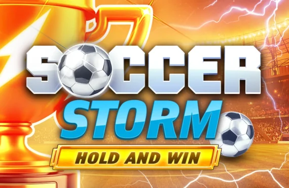 Soccer Storm Hold and Win logo