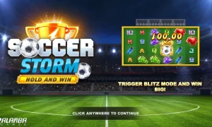 Soccer Storm Hold and Win slot