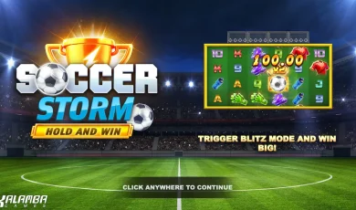 Soccer Storm Hold and Win slot