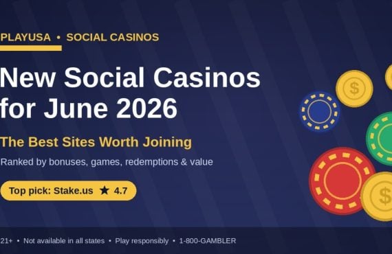 New Online Social Casinos for June 2026: The Best Sites Worth Joining