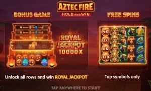 Aztec Fire slot featured image
