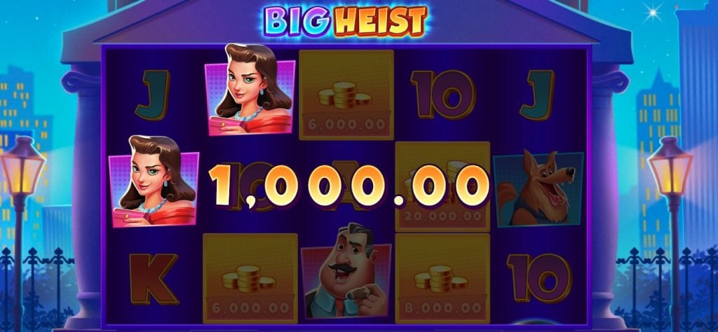 Big Heist slot win