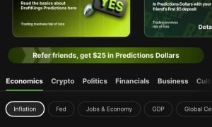 DrafKings Predictions economics markets