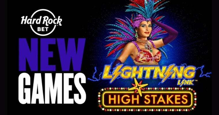 Las Vegas Showgirl and Lightning Link High Stakes Online Casino Game for Hard Rock Bet