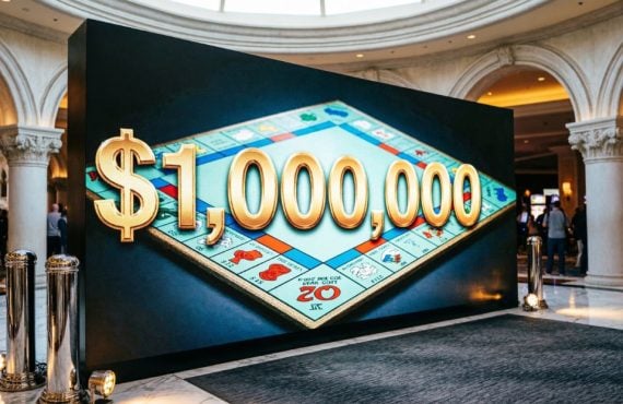 Aristocrat Installs First $1M MONOPOLY Big Board Bucks at Venetian Las Vegas