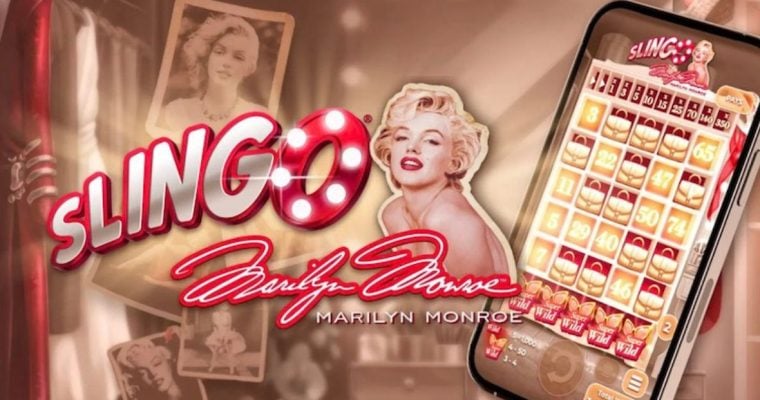 Promo Image for new BetMGM Online Slingo Game with Marilyn Monroe Theme