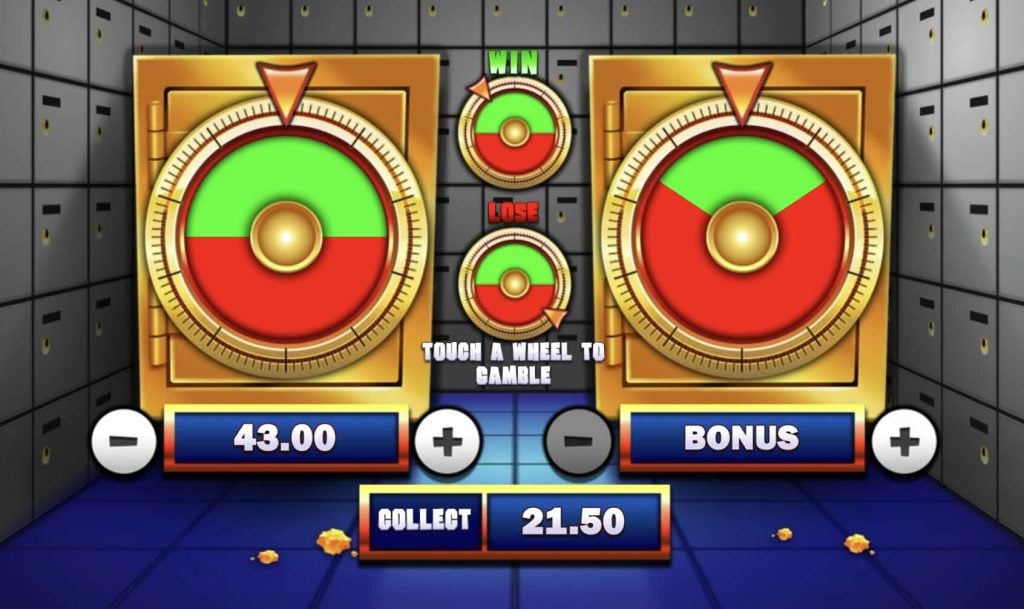 Mice Heist gamble feature