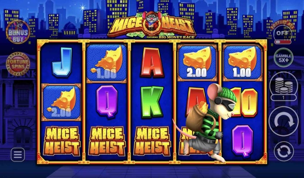 Mice Heist running mouse animation