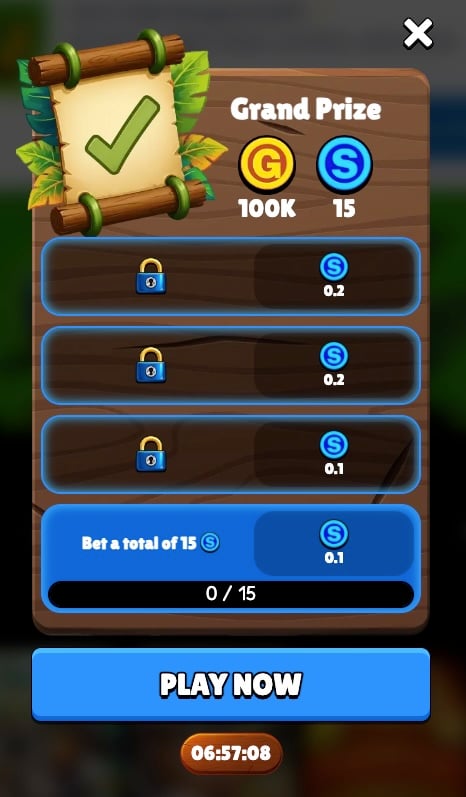 Sweep Jungle daily mission
