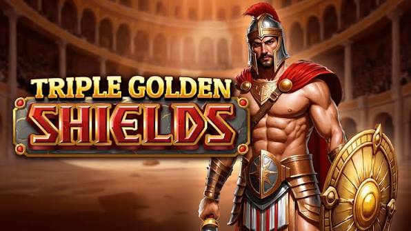 Triple golden shields slot