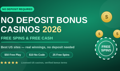 No deposit casino bonus