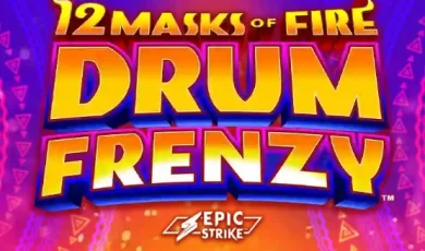 12 Masks of Fire Drum Frenzy logo