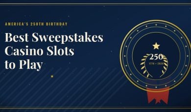 Best sweepstakes casino slot to play for American's 250th birthday