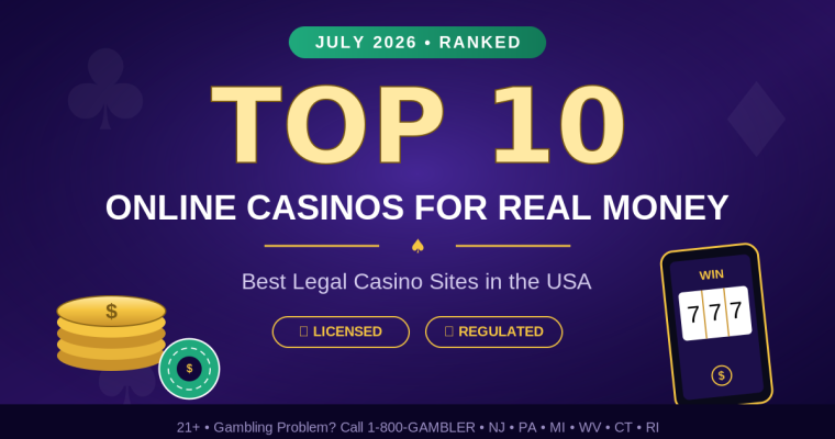 top 10 online casinos