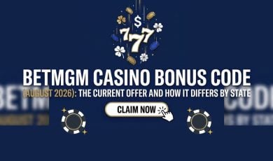 Promo Image for August 2026 BetMGM Casino Bonus Code
