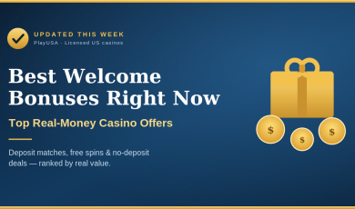 Casino welcome bonuses