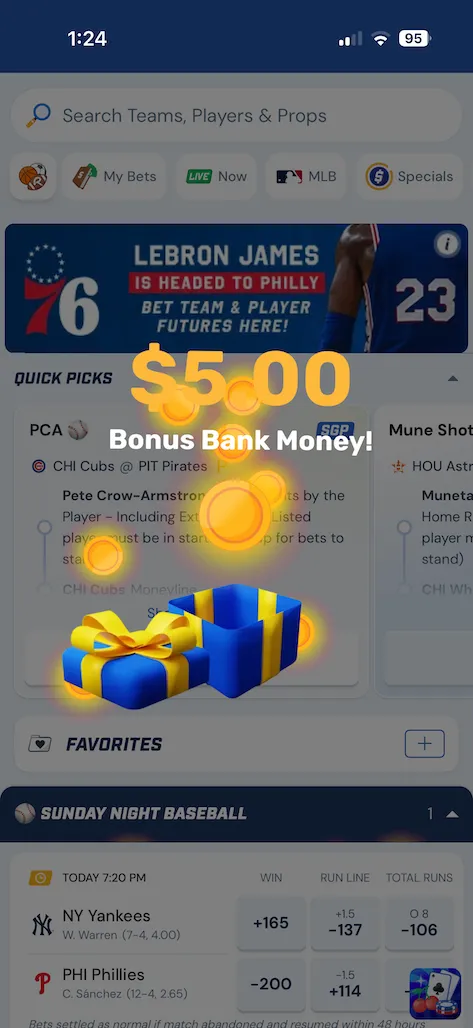 BetRivers Bonus Bank Money screenshot