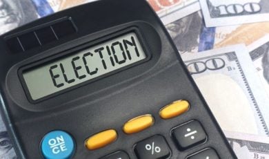Corporate political donations hit a record $646 million through June, with online sports betting companies contributing about $76 million.