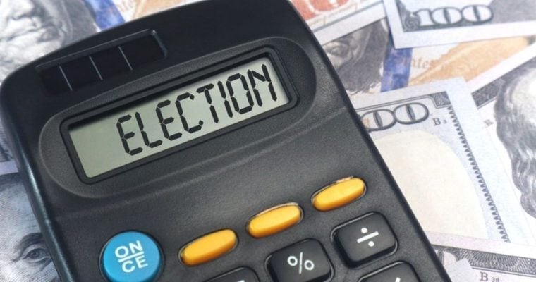 Corporate political donations hit a record $646 million through June, with online sports betting companies contributing about $76 million.
